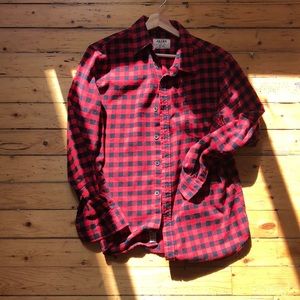 JACH’s NY red/black checked flannel